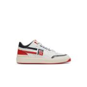 B-Court mid-top leather trainers Balmain , White , Heren