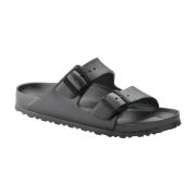 Comfortabele Slippers Birkenstock , Gray , Dames