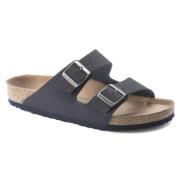 Donkerblauwe Arizona Syn Sandalen Birkenstock , Blue , Heren