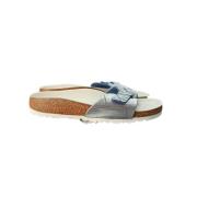 Schuifregelaars Birkenstock , Gray , Dames