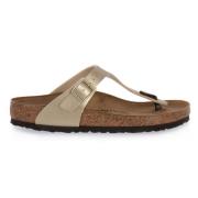 Gizeh Gold Sandalen Birkenstock , Beige , Heren