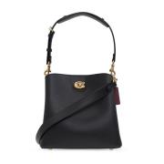 Schoudertas Coach , Black , Dames