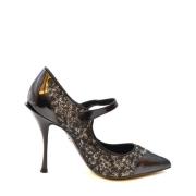 Verhoog je stijl met deze lage pumps Dolce & Gabbana , Black , Dames