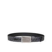 Zwarte Riemen van Dolce Gabbana Dolce & Gabbana , Black , Heren