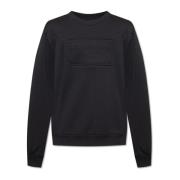 Sweatshirt met logo Dolce & Gabbana , Black , Heren