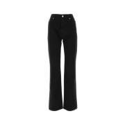 Wijde Jeans voor Vrouwen Dolce & Gabbana , Black , Dames