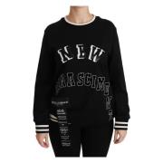 Paillet Renaissance Sweater Dolce & Gabbana , Black , Dames