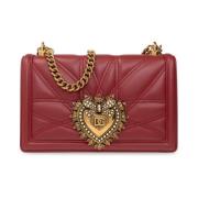 ‘Devotion Medium’ schoudertas Dolce & Gabbana , Red , Dames