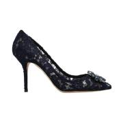 ‘Bellucci’ kanten pumps Dolce & Gabbana , Blue , Dames