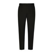 Rechte broek Dolce & Gabbana , Black , Heren