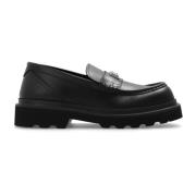 Leren loafers Dolce & Gabbana , Black , Dames