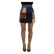 Multicolor Majolica Patchwork Minirok Dolce & Gabbana , Multicolor , D...