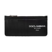 Kaarthouder met logo Dolce & Gabbana , Black , Unisex