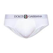 Katoenen slipjes Dolce & Gabbana , White , Heren