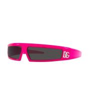 Rechthoekige zonnebril Dg6181 309687 Dolce & Gabbana , Pink , Unisex