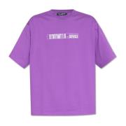 Bedrukt T-shirt Dolce & Gabbana , Purple , Heren
