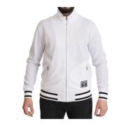 Witte DG D.n.a. Rits Sweater Dolce & Gabbana , White , Heren