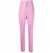 Roze cropped pantalon Dolce & Gabbana , Pink , Dames