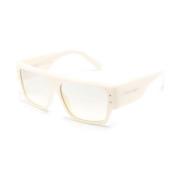 Witte Sungles met Originele Accessoires Dolce & Gabbana , White , Dame...