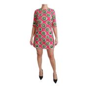 Shiftjurk met Sicily Cupcake Print Dolce & Gabbana , Pink , Dames