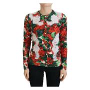 Multicolor Wol Bloemen Cardigan Cardigan Dolce & Gabbana , Multicolor ...