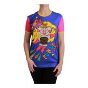 Crewneck T-shirt Jaar van het Varken Dolce & Gabbana , Multicolor , Da...
