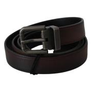 leren Riem - Stijlvol en veelzijdig Dolce & Gabbana , Brown , Heren