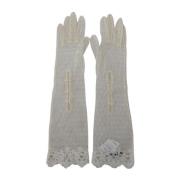 Gloves Dolce & Gabbana , White , Dames