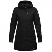 Kinua Padded Parka Fjällräven , Black , Dames