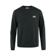 Sweatshirts Fjällräven , Black , Heren