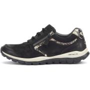 Zwarte wandelschoenen voor dames Gabor , Black , Dames