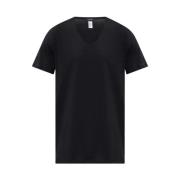 Katoenen T-shirt Hanro , Black , Heren