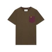 T-Shirts Lyle & Scott , Green , Heren