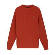 Lyle Sweater Scott Kn1701V -W701 Oranje - Kledingmaten: L Lyle & Scott...