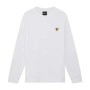 Klassieke Crew Neck Sweatshirt Lyle & Scott , White , Heren