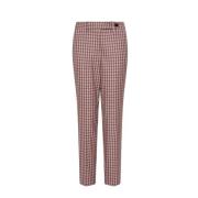 Slim-fit Trousers Marella , Red , Dames