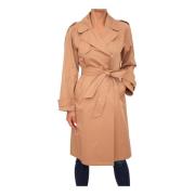 Belted Coats Marella , Brown , Dames