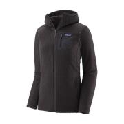 Zip-through Hoodie voor Vrouwen Patagonia , Black , Dames