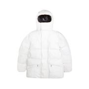 Harbin donsjack - Casual pasvorm, Geïsoleerde capuchon Rains , White ,...