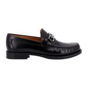 Tijdloze leren loafers voor heren Salvatore Ferragamo , Black , Heren