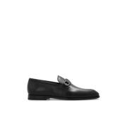 Leren loafers Salvatore Ferragamo , Black , Heren