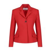 Rode Jen voor Heren Salvatore Ferragamo , Red , Dames