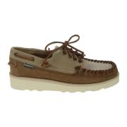 Loafers Sebago , Brown , Dames