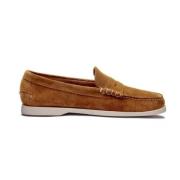 Stijlvolle Cognac Loafers voor Mannen Sebago , Brown , Heren