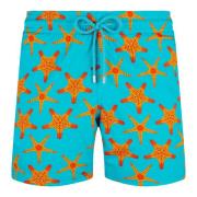 Stretch Zwemkleding Starfish Dance Vilebrequin , Blue , Heren