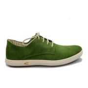 Groene Suede Pier Herensneaker Camel Active , Green , Heren