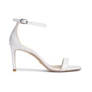 Nunakedcurve 85 Sandaal Stuart Weitzman , White , Dames