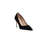 Zwarte Pump met 85mm Hak - Maat 35 Stuart Weitzman , Black , Dames