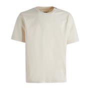Klassiek T-Shirt Jil Sander , White , Heren