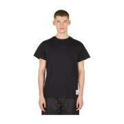 Luxe Logo Print T-Shirt Set Jil Sander , Black , Heren